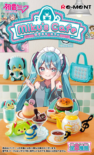 Re-ment Hatsune Miku's Cafe