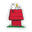 Peanuts® Waterproof Sticker - Snoopy and Woodstock