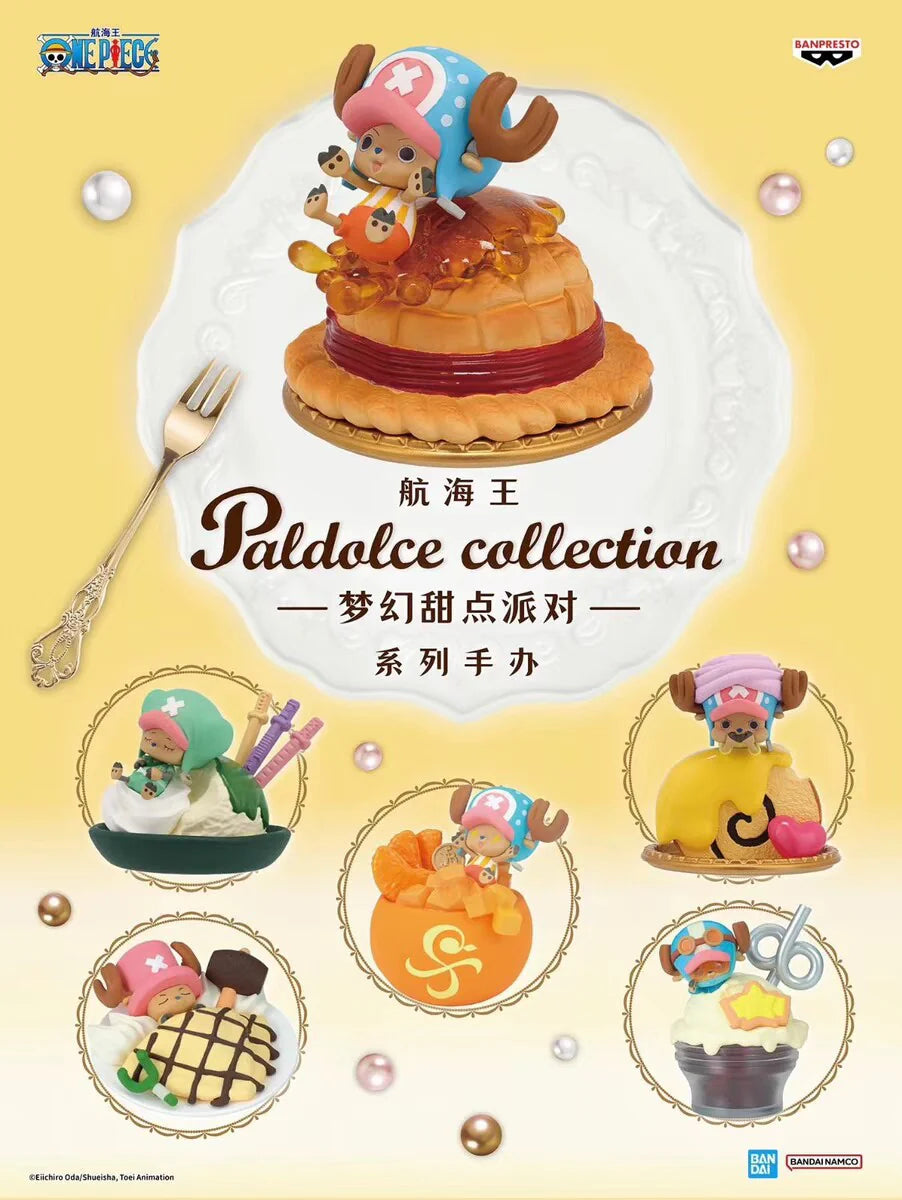 Bandai One Piece Chopper Paldolce Collection Figure Blind Box- Sweet Dessert Party