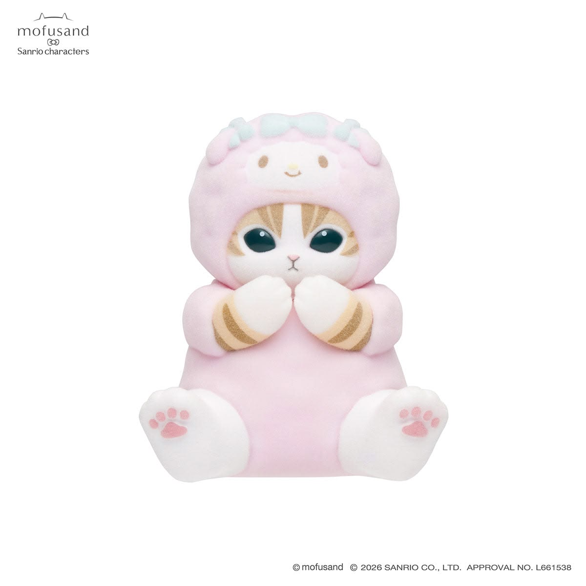 mofusand x Sanrio Characters Fluffy Flock Figure Collection Vol. 2