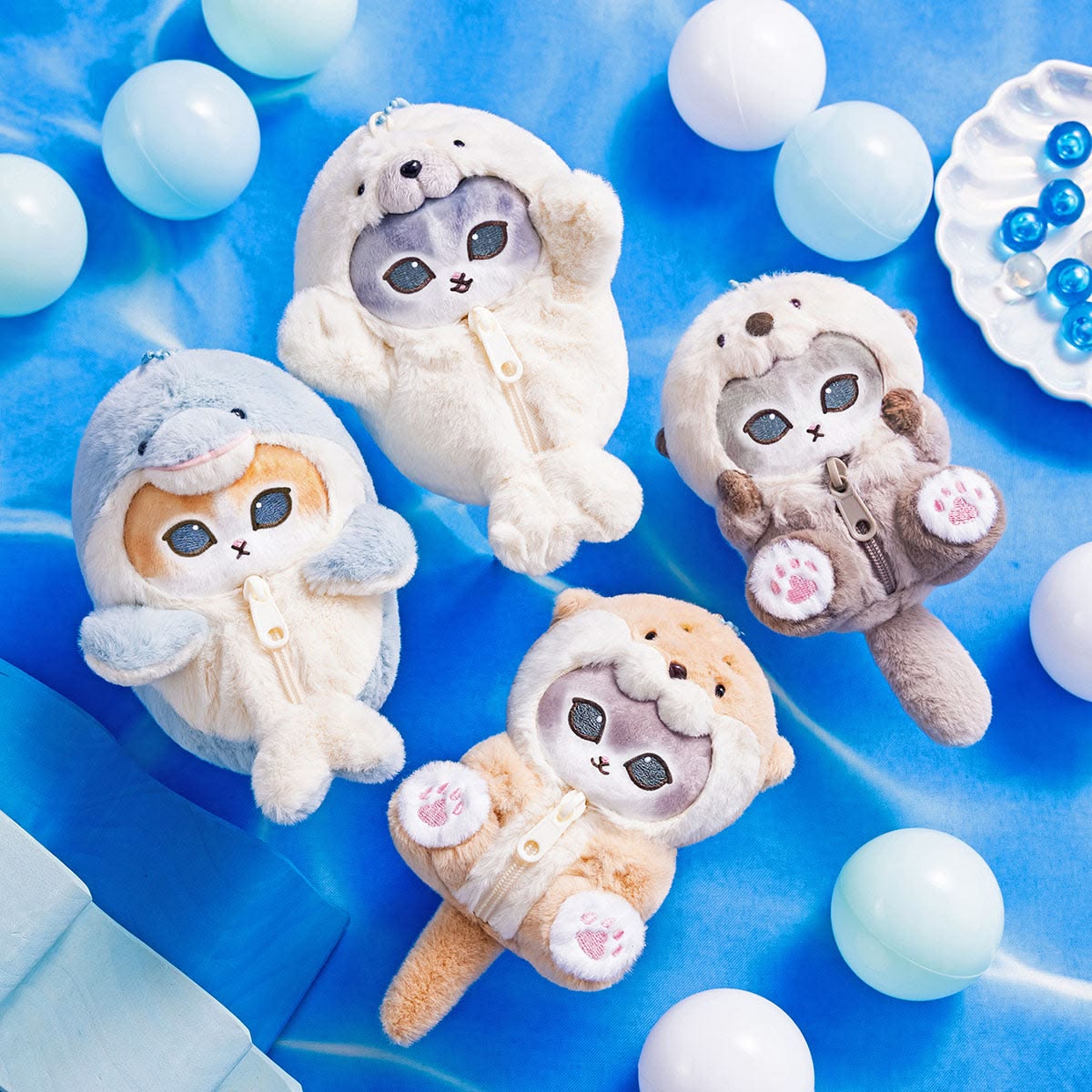 mofusand Fluffy Sea Creature Mascot Plush