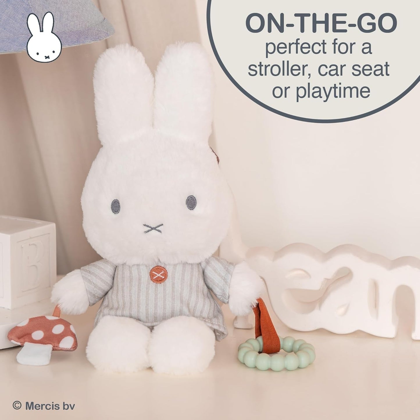 Miffy Baby Ragdoll Activity Toy
