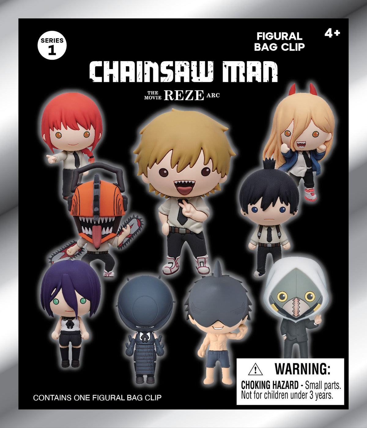 Chainsaw Man Reze (Movie) 3D Foam Bag Clip, Series 1
