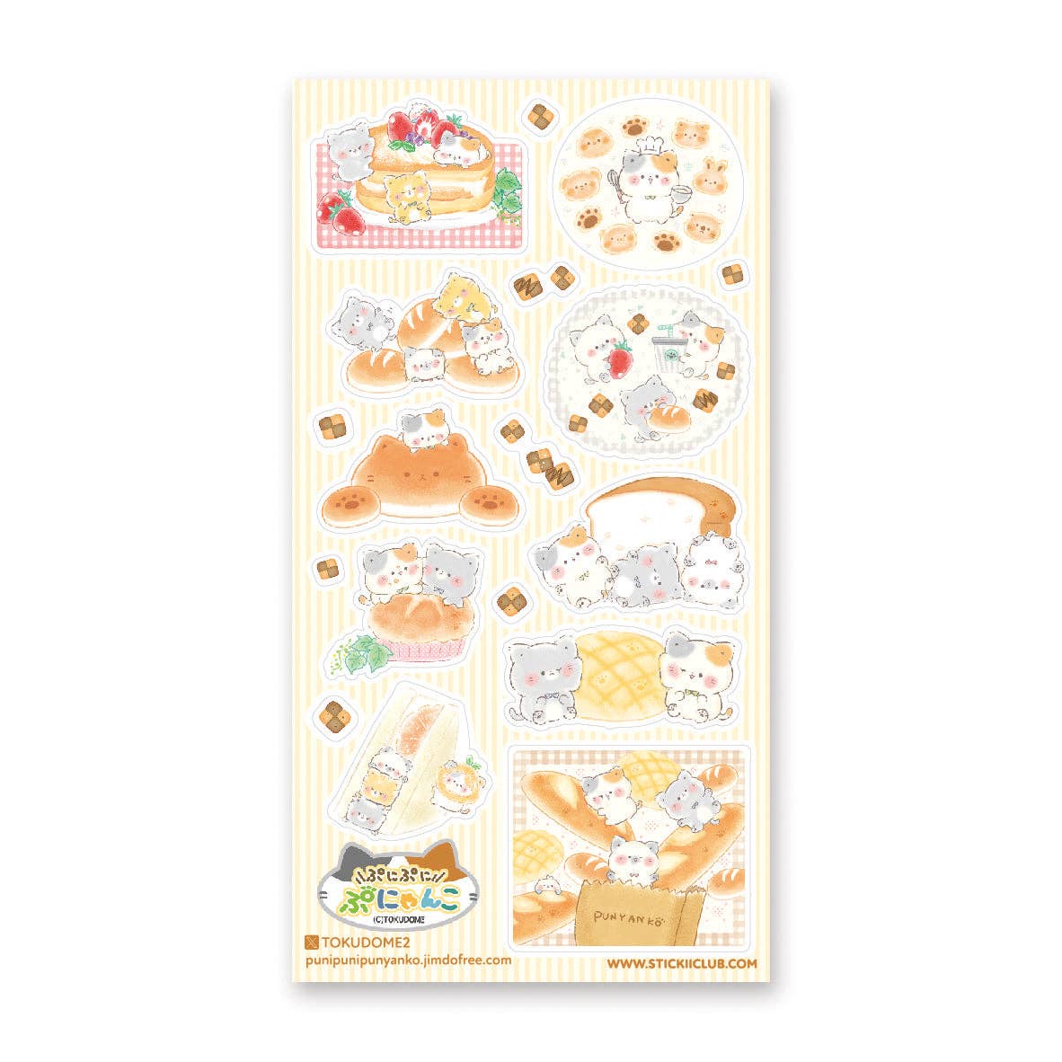 Meowgical Bakery Sticker Sheet