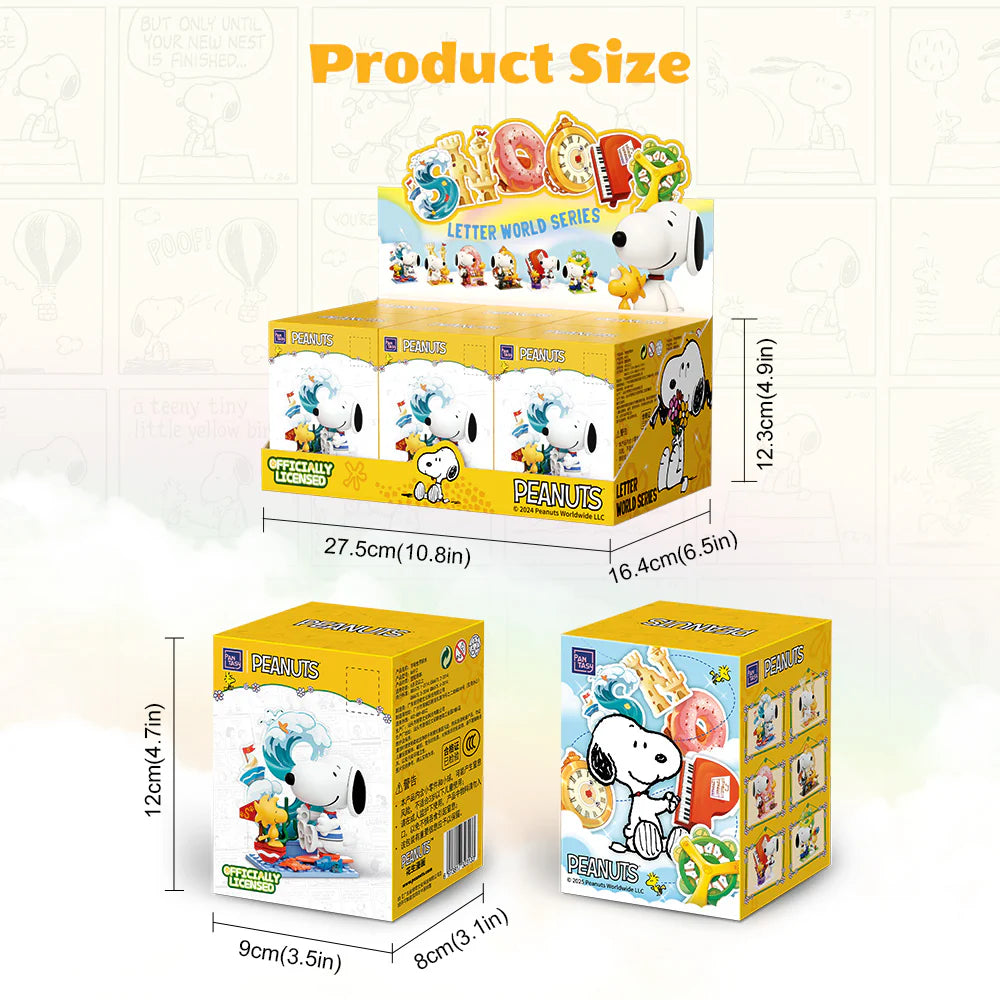 Snoopy Letter World Series Blind Box