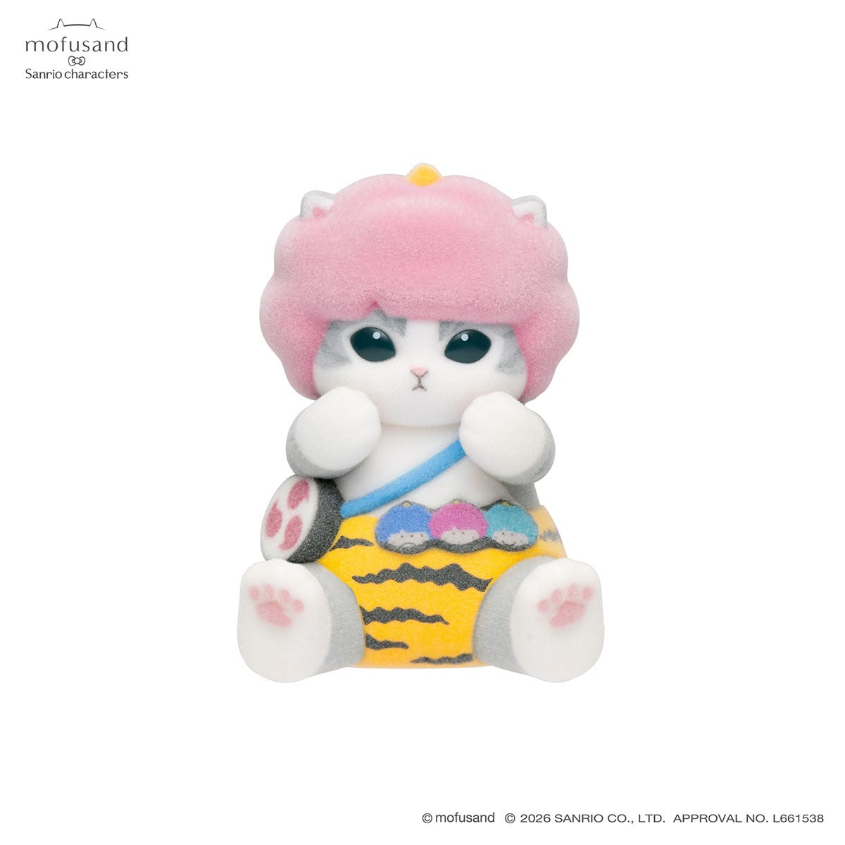 mofusand x Sanrio Characters Fluffy Flock Figure Collection Vol. 1