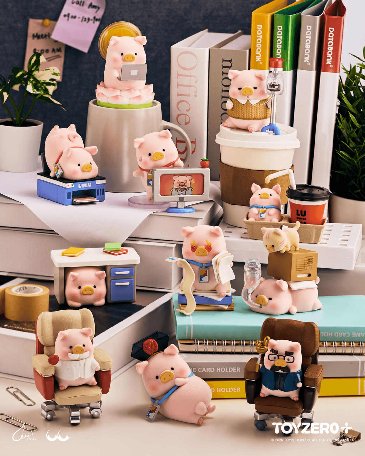 LuLu the Piggy-Office Series Blind Box