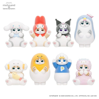 mofusand x Sanrio Characters Fluffy Flock Figure Collection Vol. 2