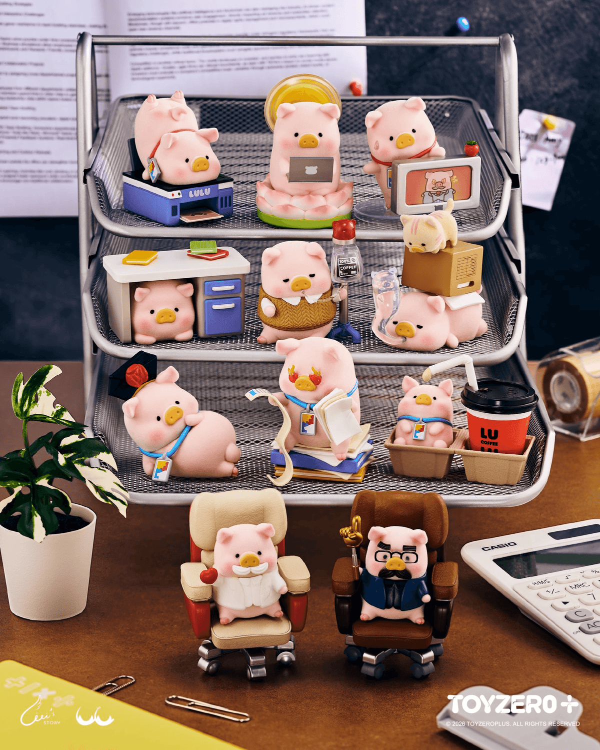 LuLu the Piggy-Office Series Blind Box