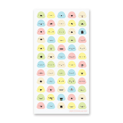 Emochis Sticker Sheet