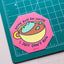 Some Run On Coffee Frog Sticker