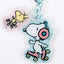 Snoopy Secret Acrylic Keychain Random
