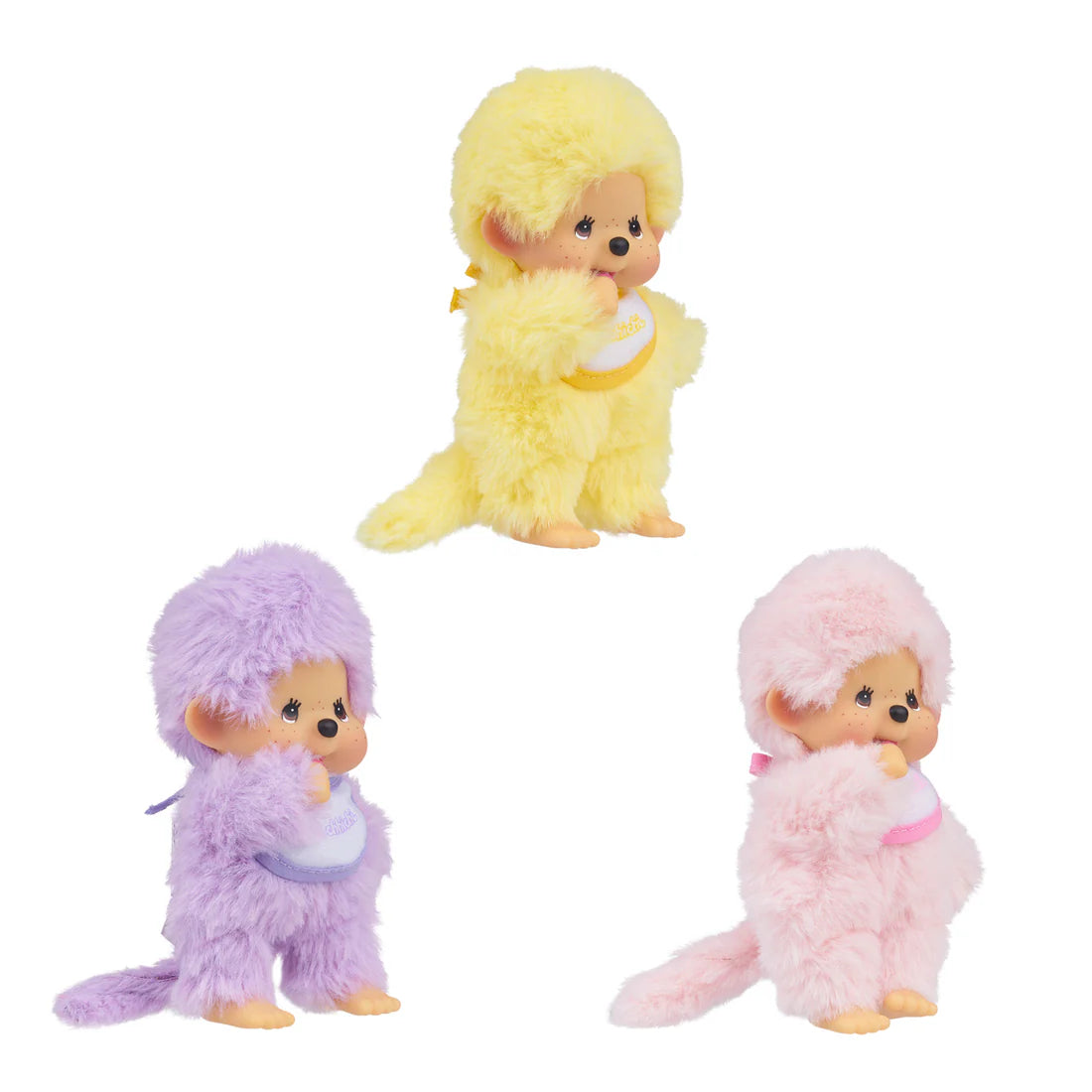 Monchhichi Colorful Assortment Plush Dolls
