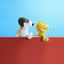 Plush PEANUTS SNOOPY Sitting Flying Ace 8"