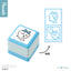 Chiikawa Double-Layer Stamp Blind Box