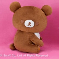 Look-Back Plush Toy BIG Rilakkuma