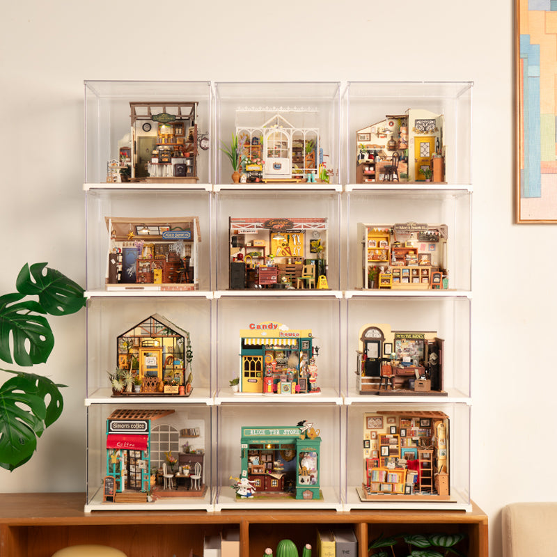 Miniature House Display Box