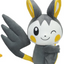 Super Fluffy Hopipeta Plush - Dragonite - Emolga-BANPRESTO