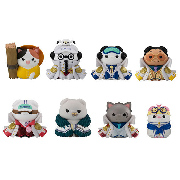 MEGA CAT PROJECT ONE PIECE NYAN PIECE NYAN! Luffy VS Marine Hen
