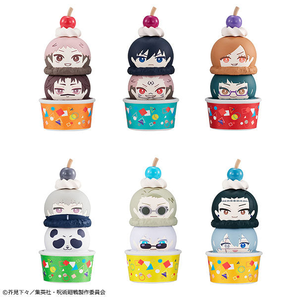 MegaHouse Jujutsu Kaisen Ice Cream Ball Stacking Game