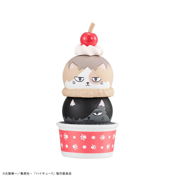 MegaHouse Haikyuu Ice Cream Ball Stacking Game