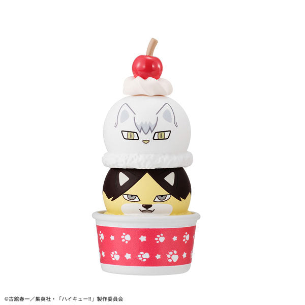 MegaHouse Haikyuu Ice Cream Ball Stacking Game