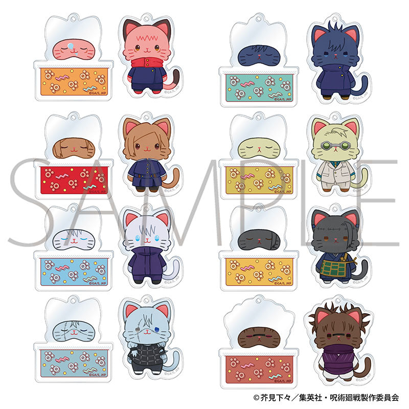 Jujutsu Kaisen 2nd Season withCAT illustration Ver. Good Night Slide Acrylic Keychain