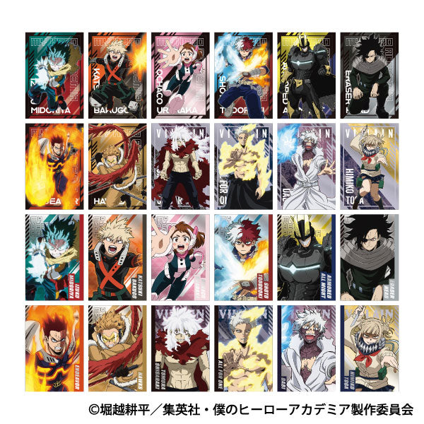 My Hero Academia Metal Postcard Collection