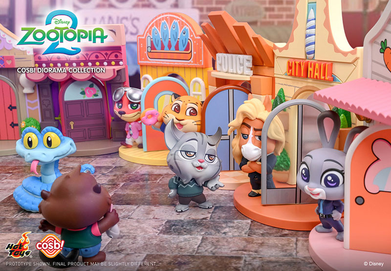 Cosbi "Zootopia 2" Diorama Collection Blind Box