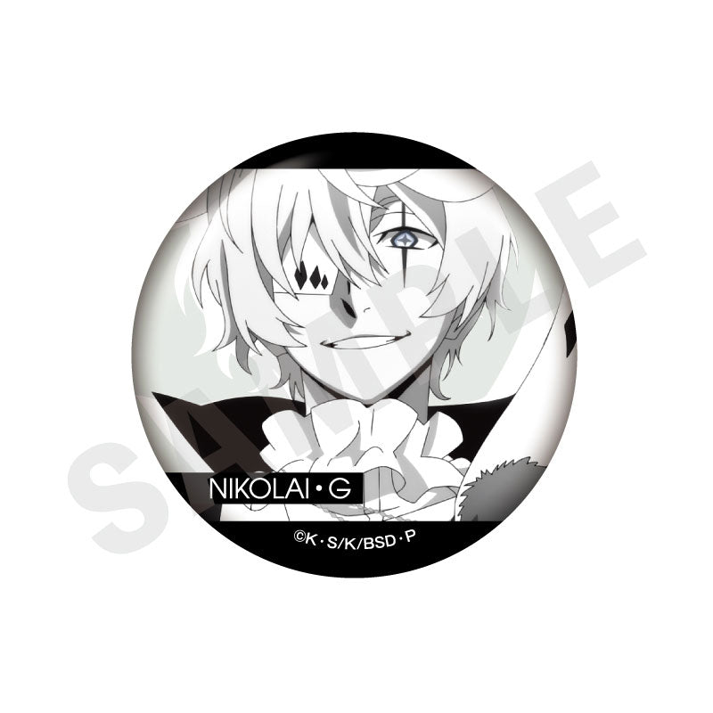 Bungo Stray Dogs Trading Twinkle Tin Badge Hunting Dogs & Decay of the Angel ver.