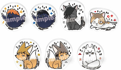 Haikyuu!! Mascot Acrylic Charm w/Ring