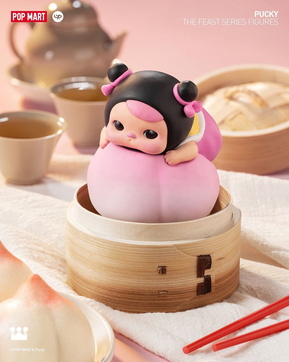 Pop Mart Pucky The Feast Series Single Blind Box (Random)