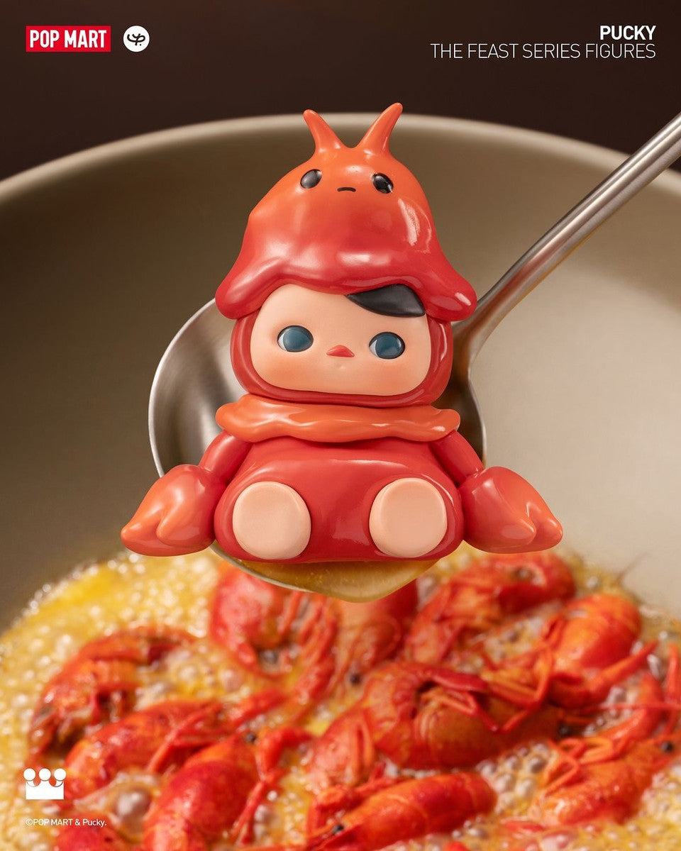 Pop Mart Pucky The Feast Series Single Blind Box (Random)