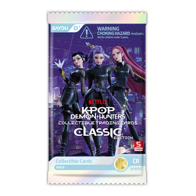 Kpop Demon Hunters - World Tour Collectible Cards - Classic Edition - Series 1 Booster Pack