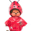 Monchhichi Boy in a Ladybug Raincoat Plush