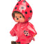 Monchhichi Boy in a Ladybug Raincoat Plush