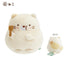 San-X Sumikko Gurashi Tanuki's Round Restaurant Palm-Sized Plush