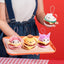 Sanrio Characters Hamburger Plush Squeezable Toy