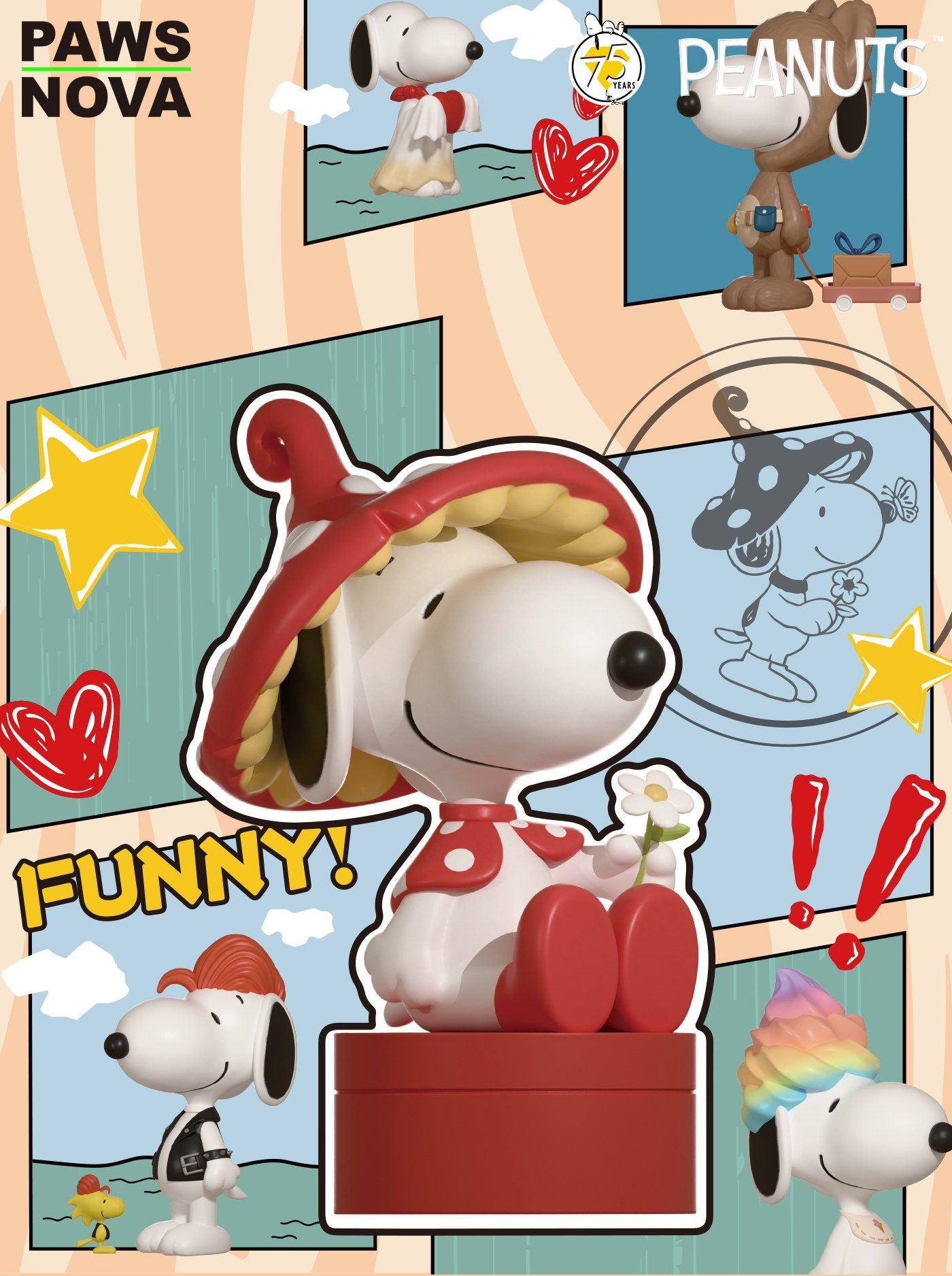Snoopy Stamp Blind Box