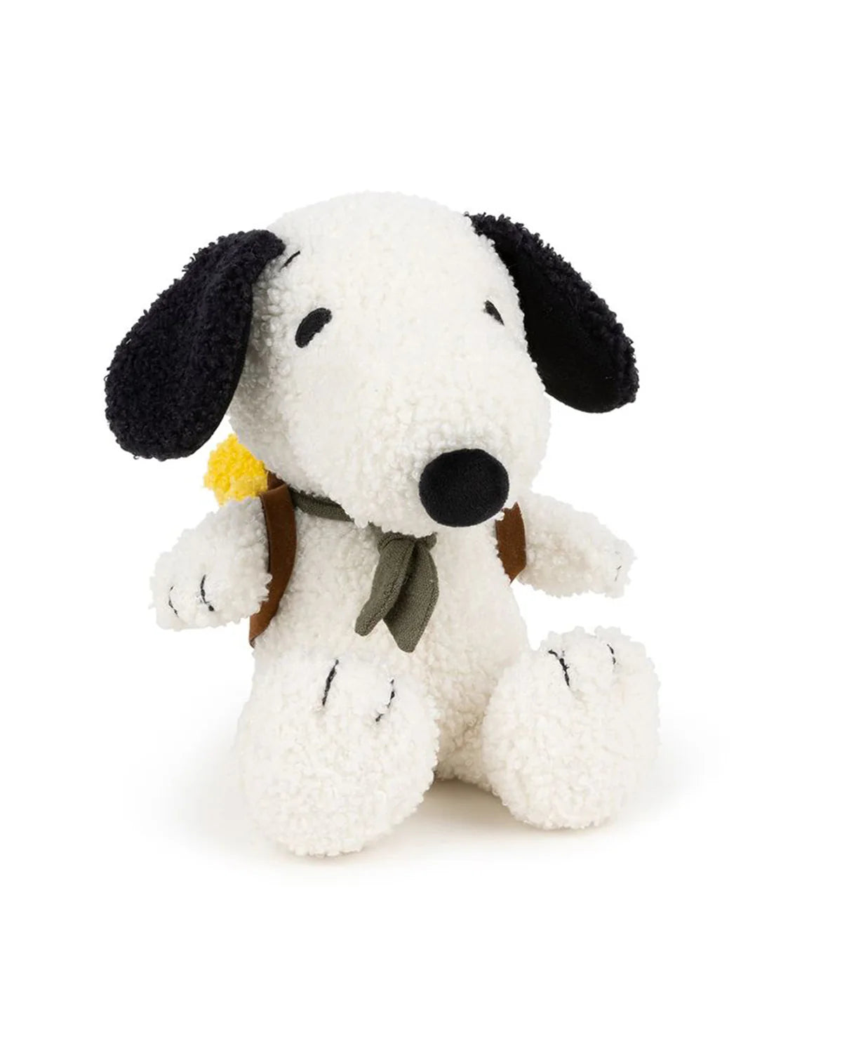 Bon Ton Toys Plush PEANUTS SNOOPY with Woodstock in Backpack 8"