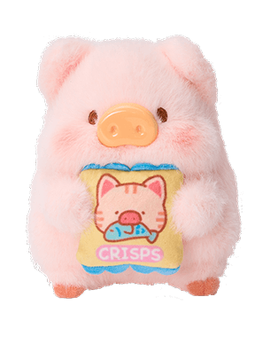 TNTSPACE × LuLu the Piggy Come Play series Plush Pendant