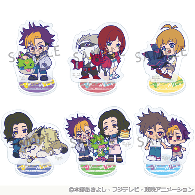 (Pre-Order) Acrylic Stand Buddycolle DIGIMON BEATBREAK Box of 6 Items