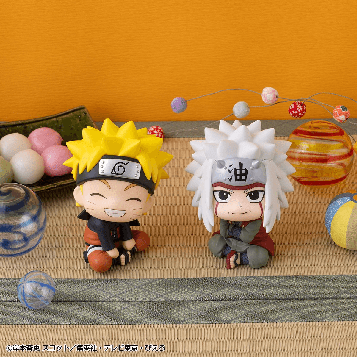 (Pre-Order) Lookup NARUTO Shippuden Naruto Uzumaki Smile ver. & Jiraiya set [with gift]