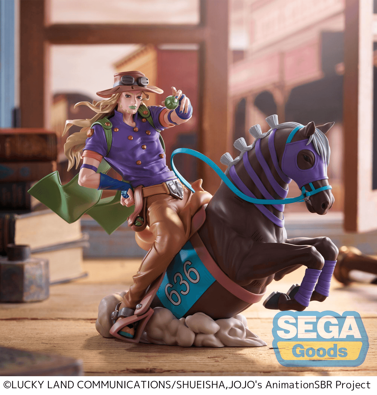 (Pre-Order) XrossLinkMAX Anime "STEEL BALL RUN JoJo's Bizarre Adventure" Figure -Gyro Zeppeli-