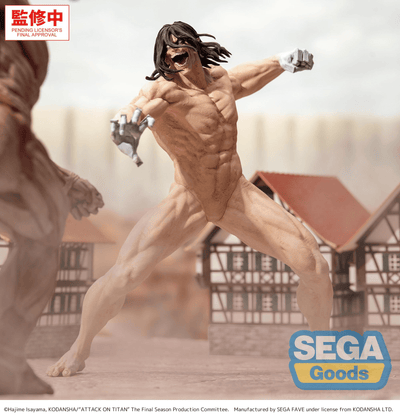 (Pre-Order) GigantiX "Attack on Titan" -Eren Yeager- Attack Titan Ver.