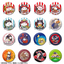 MEGA CAT PROJECT NARUTO Nyaruto! Metal Badge Collection