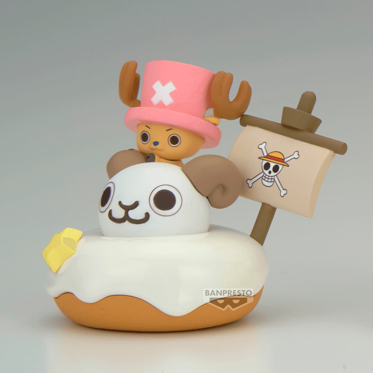 ONE PIECE Paldolce collection CHOPPER, BEPO & PIRATE SHIP(A:TONY TONY CHOPPER)
