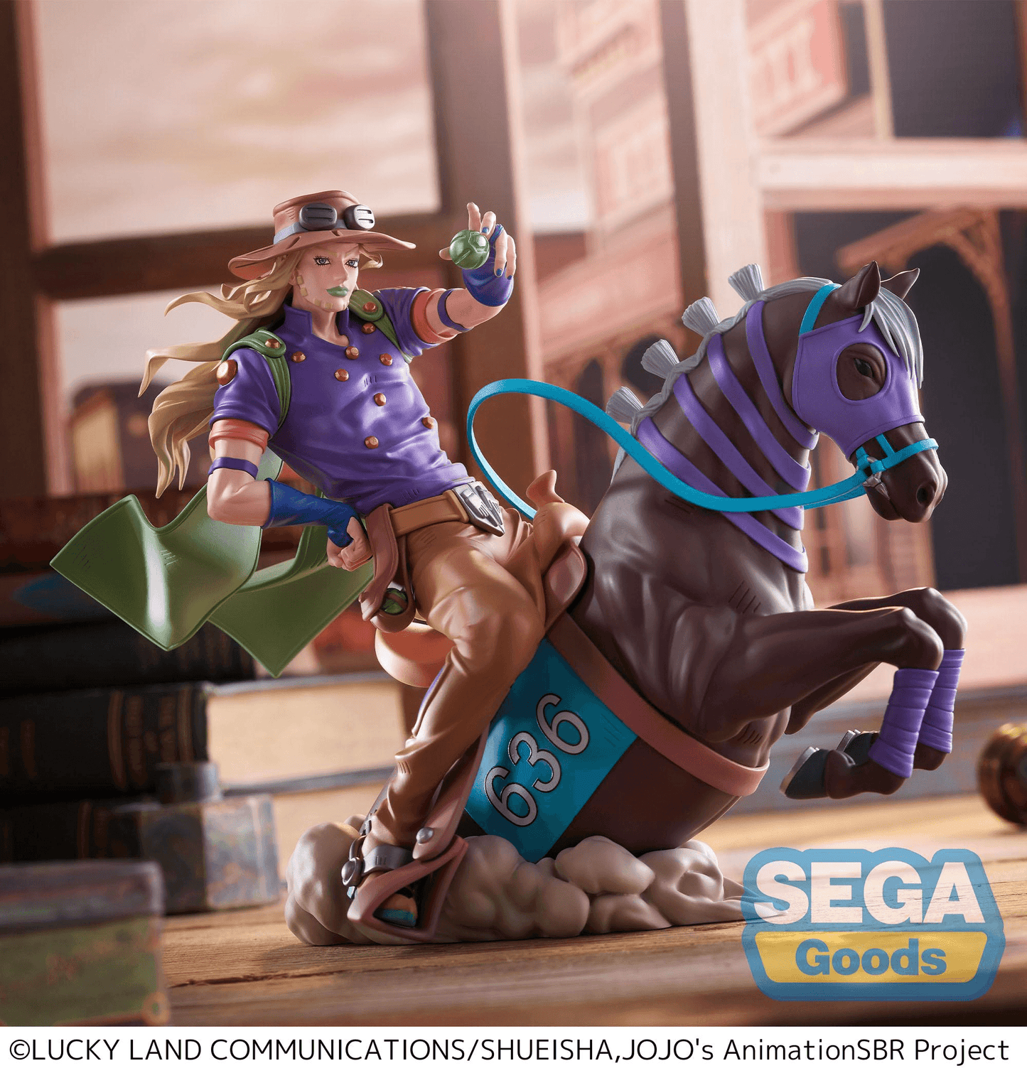 (Pre-Order) XrossLinkMAX Anime "STEEL BALL RUN JoJo's Bizarre Adventure" Figure -Gyro Zeppeli-