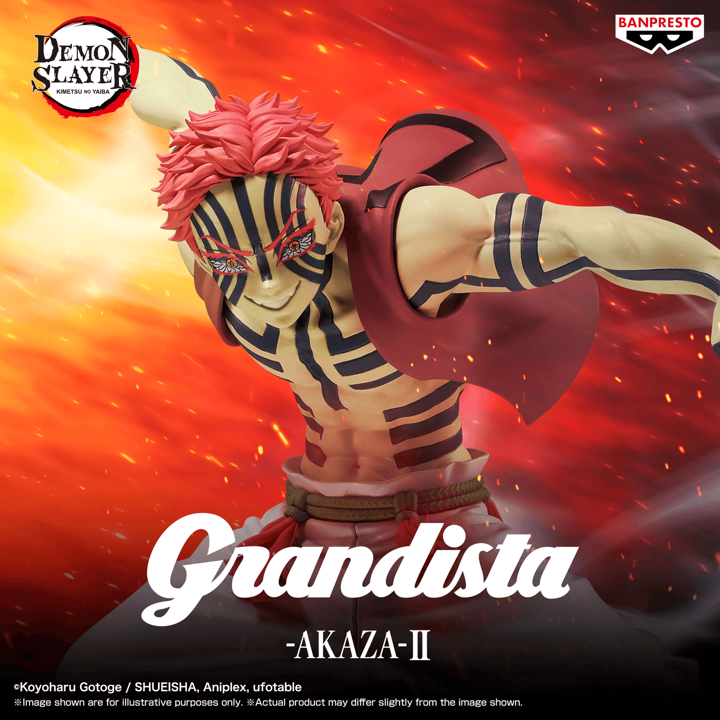 (Pre-Order) Demon Slayer: Kimetsu no Yaiba Grandista-Akaza-