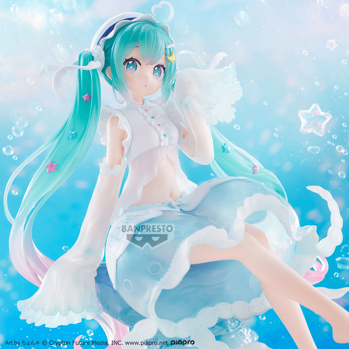 HATSUNE MIKU BANPRESTO EVOLVE Clearluxe-Jellyfish-FIGURE